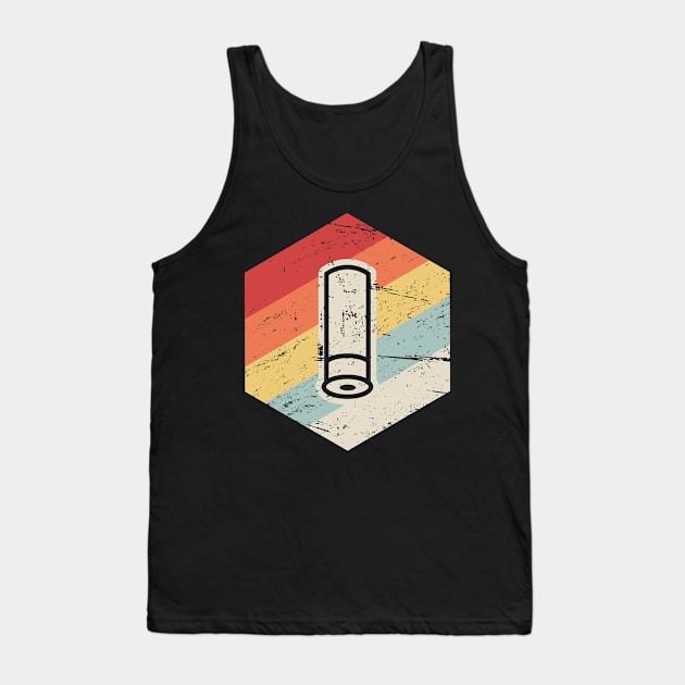 Retro 70s Shotgun Shell | Skeet Shooting Tank Top by Wizardmode